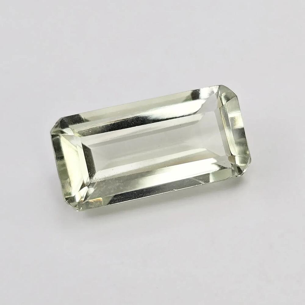 4.06 Ct Natural Green Amethyst Prasiolite 14x7mm Loose Gem